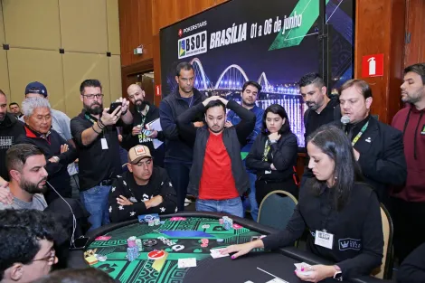 Rafael Mota elimina Yuri Togo e estoura bolha do Main Event do BSOP São Paulo