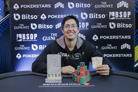 Rafael Perri bate Léo Duarte no heads-up e crava Progressive KO do BSOP São Paulo