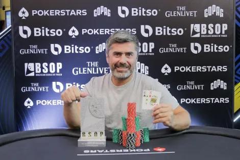 Andres Jeckeln vence 6-Handed Turbo KO em título argentino no BSOP SP