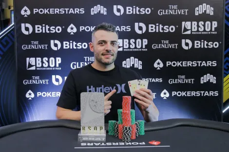 Willian Cestari crava Last Chance e é bicampeão no BSOP São Paulo