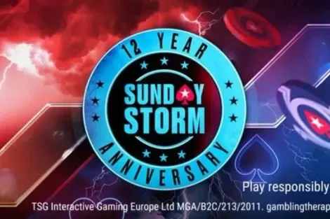 PokerStars oferece caminhão de vagas para Sunday Storm de Aniversário; confira