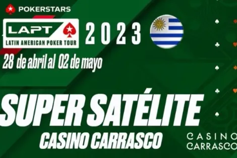 Super Satélite live para o LAPT Montevidéu acontece no Casino Carrasco