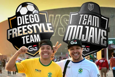 Craque do futebol, Diego Freestyle participa de ações imperdíveis com a GGPoker