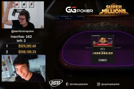 "Melbi Lau" domina FT e é campeão do Super MILLION$ no GGPoker