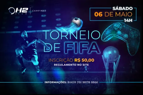 H2 Club Campinas realiza torneio de FIFA na próxima semana; confira