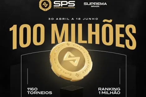 Suprema Poker Series começa neste domingo com R$ 100 milhões garantidos