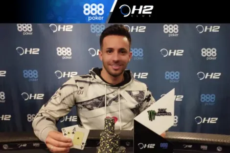 Valdeir Reis conquista o título do 20K Monster do 888poker Fest