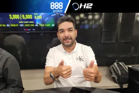 Edval Almeida puxa a fila no Dia 1B do Big Chance do 888poker Fest