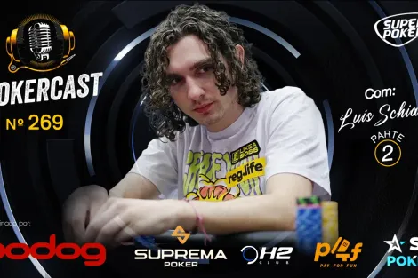 Luiz Schiavo retorna ao Pokercast no episódio 269; confira