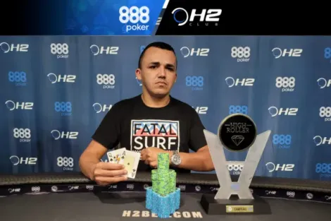 Ednaldo Manuel garante o título do High Roller do 888poker Fest