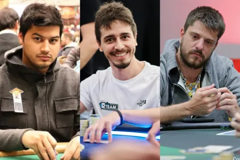 Felipe Costa, Felipe Ketzer e Luiz Duarte somam US$ 655 mil na FT do Global MILLION$ da GGWF