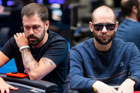 Felipe Boianovsky e Paulo Brombim estão na mesa final do Main Event-H do SCOOP