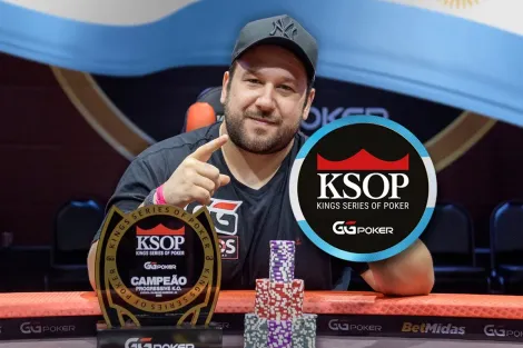 Murilo Felicio é um dos classificados para o KSOP GGPoker Iguazu