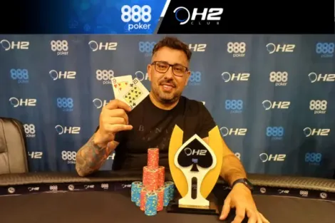 Saulo de Conti vence o Capital Poker Fest do H2 Club São Paulo