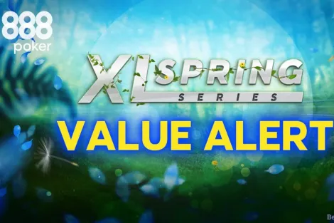 Alerta de overlay no Main Event da XL Spring; veja como jogar no 888poker