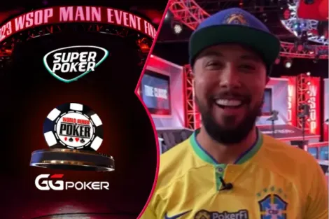 Rafael Reis festeja bracelete da WSOP e enaltece torcida: "Me colocaram pra cima"