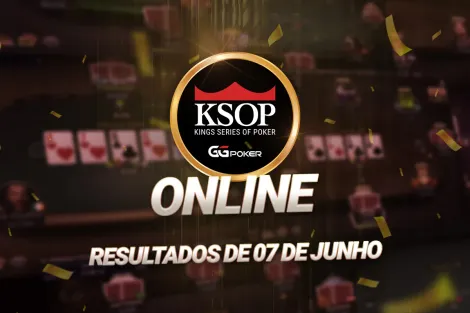 Quarta-feira marcou novos campeões no KSOP GGPoker Online; confira