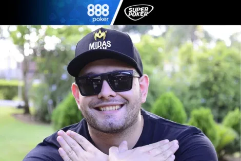 Leonardo Vasconcelos é vice no PKO Rumble US$ 22 do 888poker