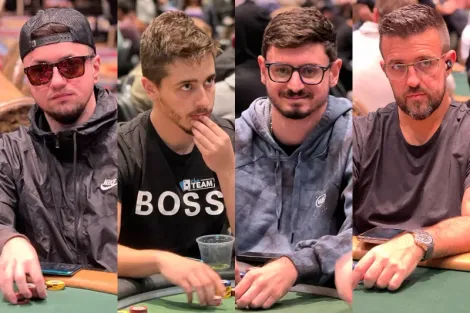 Seleção de craques brasileiros engatam no Evento #35 da WSOP