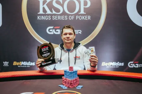 Sergey Utenkov fatura High Roller Light do KSOP GGPoker Iguazú