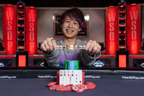 Ryutaro Suzuki é campeão do Evento #36 da WSOP em primeiro título no mundial