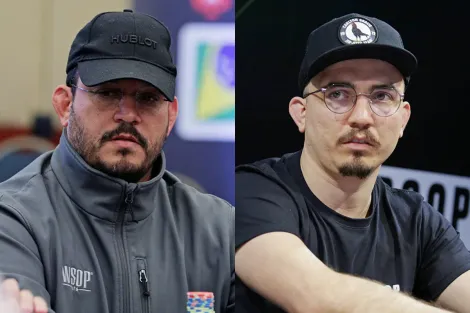 Gustavo Vascão e Pablo Wesley levam pacotes do BSOP Winter Millions em satélite