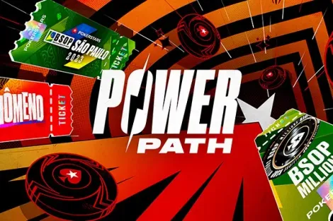 De US$ 0,50 a tickets valiosos: conheça o Power Path, novidade do PokerStars