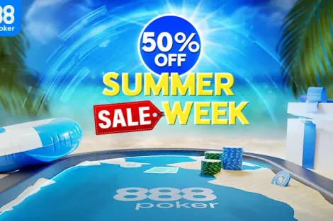 Summer Sale Week faz sucesso e supera garantido no 888poker; confira