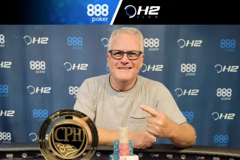 Jorge Moutella é campeão do 888Experience 100K do CPH no H2 Club SP