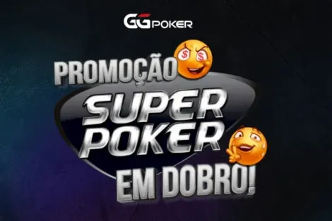 "SuperPoker em Dobro" turbina seu depósito no GGPoker; saiba mais