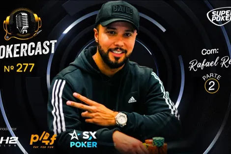 Rafael Reis retorna ao Pokercast no episódio 277