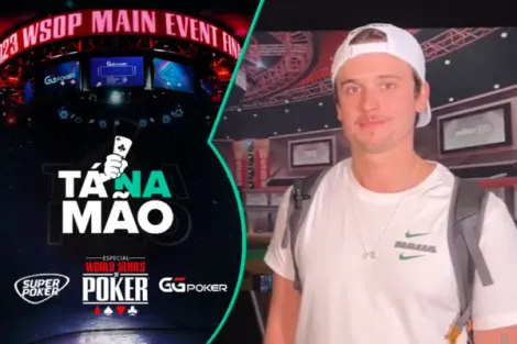 Tá na Mão: Arthur Campos explica blefe em pote gigantesco no Main Event da WSOP