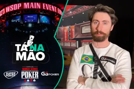 Tá na Mão: Carlos Rox faz leitura certeira no Main Event da WSOP