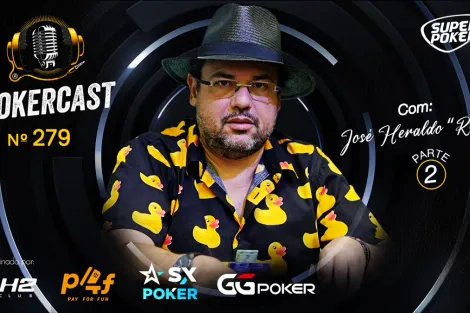 José Heraldo "Rádio" retorna ao Pokercast no episódio 279