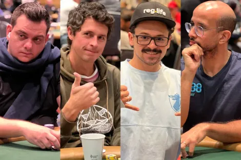 Tropa brasileira invade a quinta-feira de WSOP; confira galeria