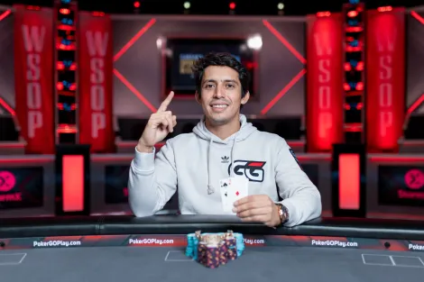 Diego Ventura vira heads-up e conquista o título do Evento #86 da WSOP