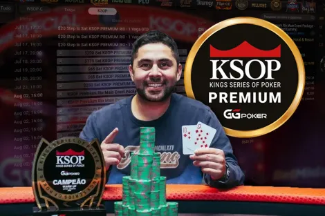 Satélites do KSOP GGPoker Premium contemplam 20 jogadores na semana; confira