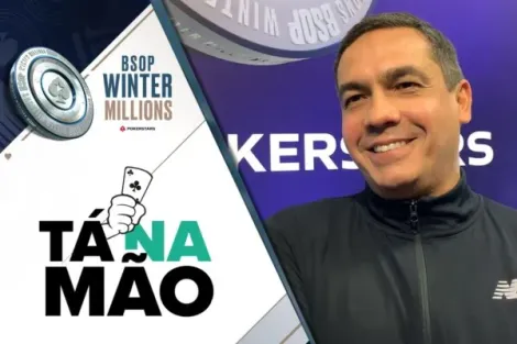 Tá na Mão: Daniel de Freitas perde o mínimo em cooler no BSOP Winter Millions