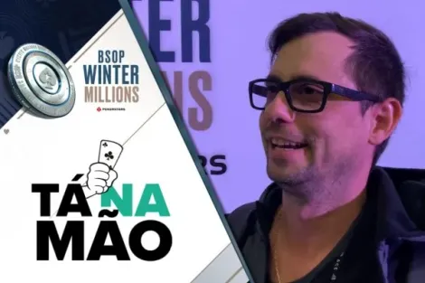 Tá na Mão: Dieferson Montrezol enfrenta check-raise duplo no BSOP Winter Millions