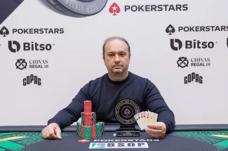 Marcelo Valadares conquista o 9-Game Mixed do BSOP Winter Millions