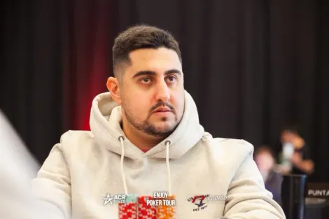 Reiad Salama avança à mesa final do Main Event do Enjoy Poker Tour