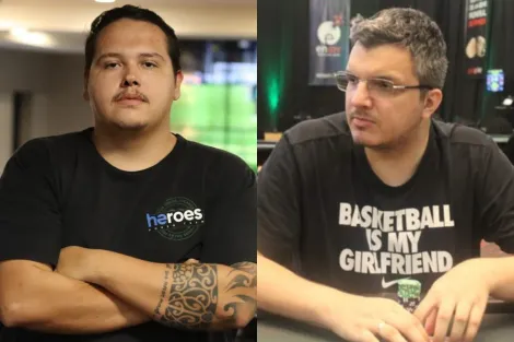 Rodrigo Pagliari e Douglas Ferreira forram no domingo do GGPoker