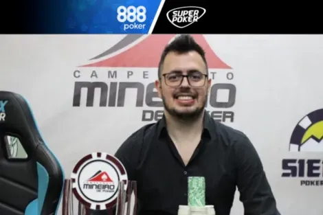 Lucas Nangino conquista o título do Mystery Bounty US$ 55 do 888poker