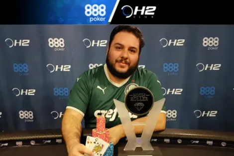 Rafael D’Auria é campeão do High Roller 100K do 888poker Fest