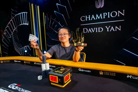 David Yan vence, mas Nacho Barbero forra mais no US$ 200K da Triton Londres