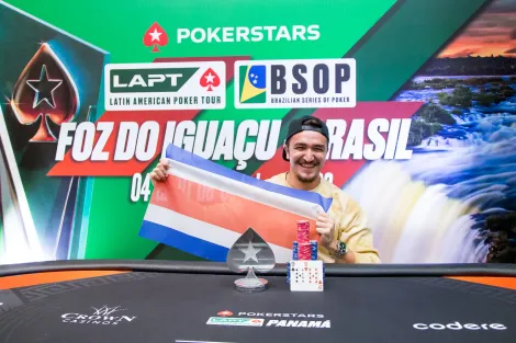 Daniel Hovenga conquista o título do Turbo KO do LAPT Panamá