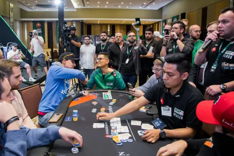 Limp com AA dá errado, e bolha estoura no Main Event do LAPT Panamá