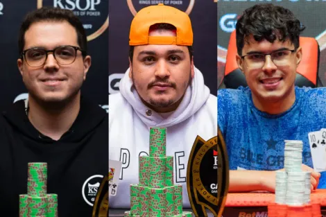 Domingo de KSOP GGPoker Premium coroa sete campeões; confira