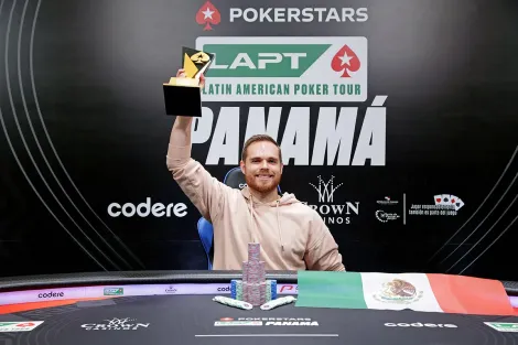 Markus Meekma é campeão do Main Event do LAPT Panamá com vaga via satélite