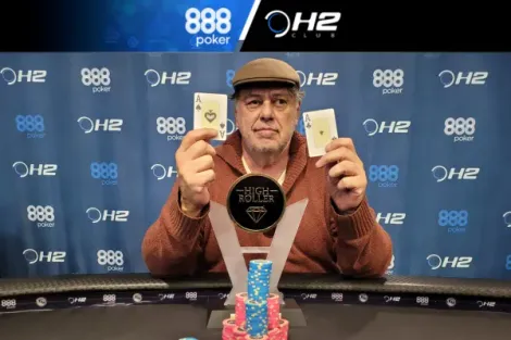 Brenno de Paula Jr. garante o título do High Roller do H2 Club São Paulo